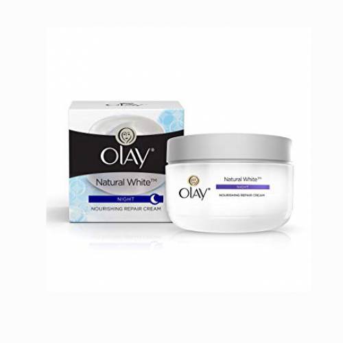 Olay Natural White Night Nourishing Repair Cream – 50gm